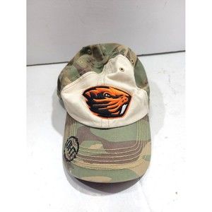 Oregon State Beavers OHT Operation Hat Trick Cap Green Camo